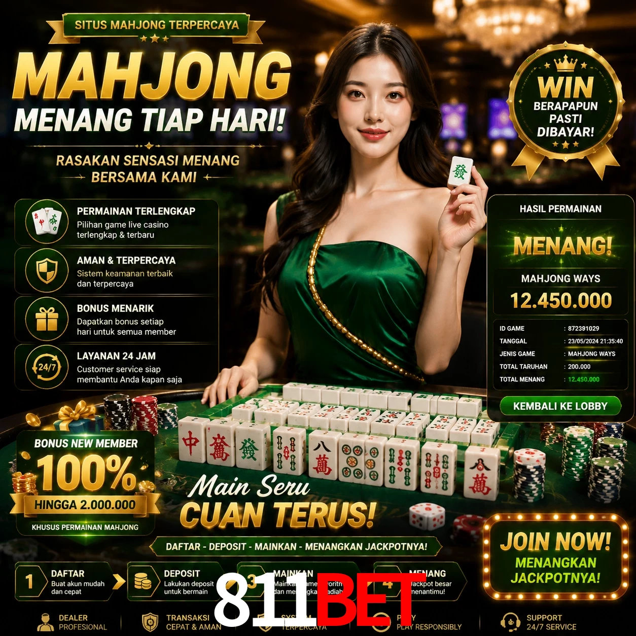 Cashback VIP 811bet - reembolso semanal